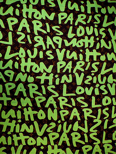neon green louis vuitton wallpaper