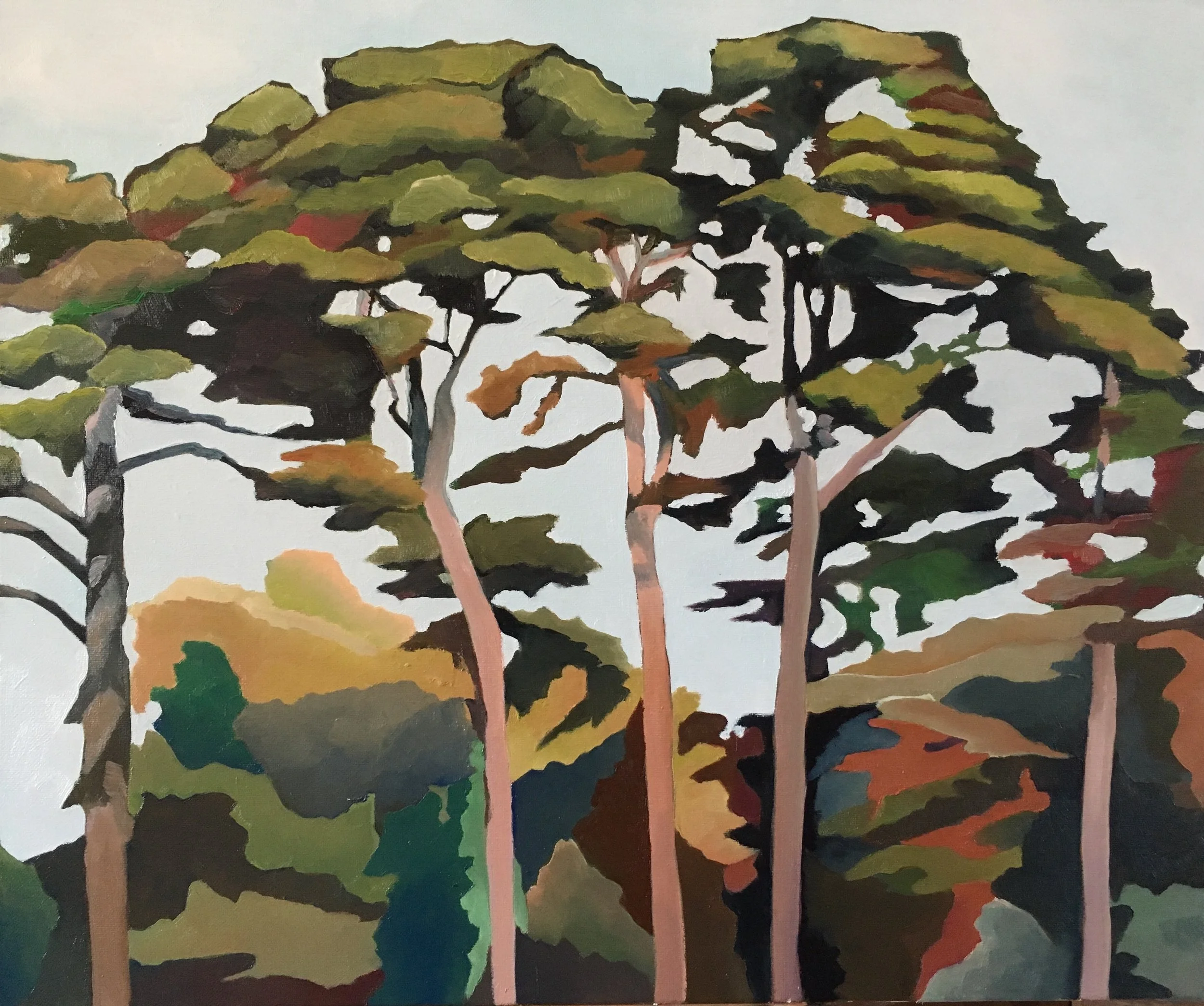 2018. Sold Oil on canvas 46 x 55cm