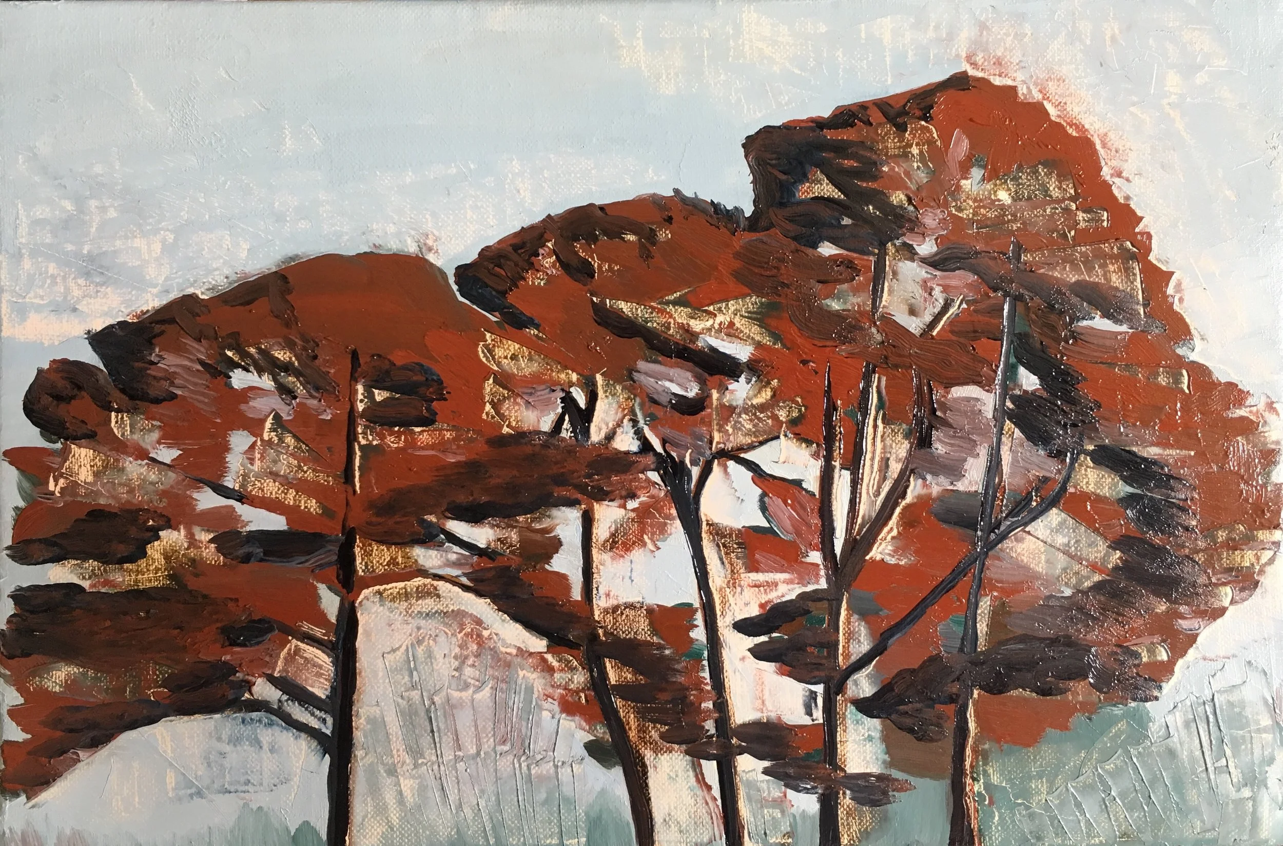 2019. Sold Oil on linen