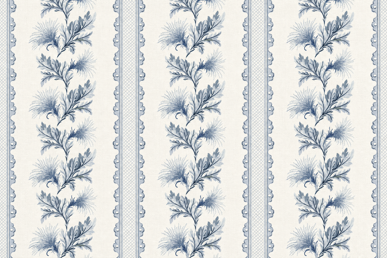 Great Thistle Stripe French Blue