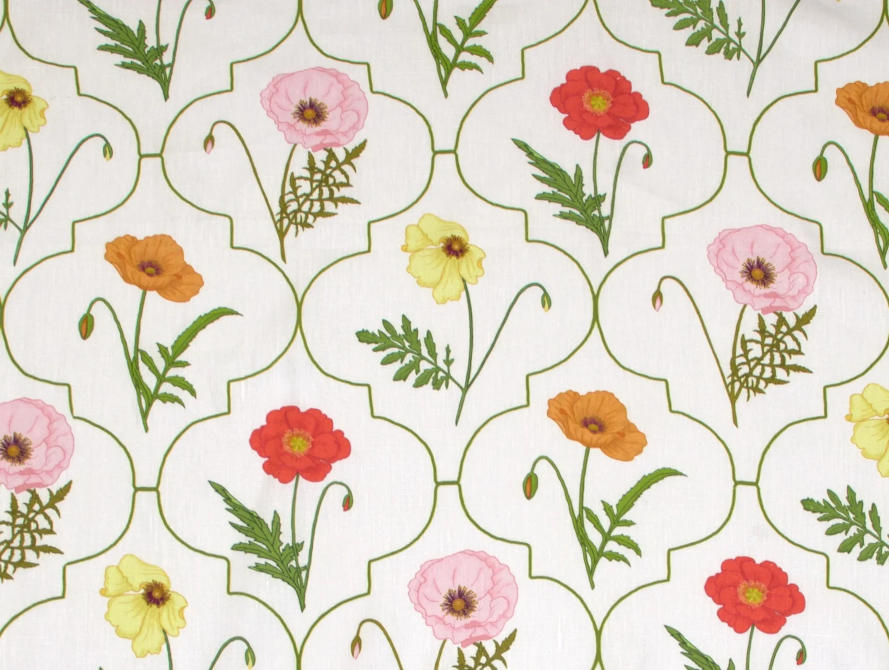 Arabesque Poppy Color: Multi