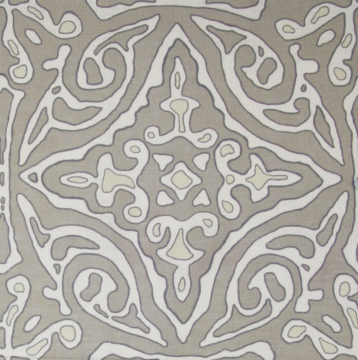 Large & Medium Diamond Batik: Grey