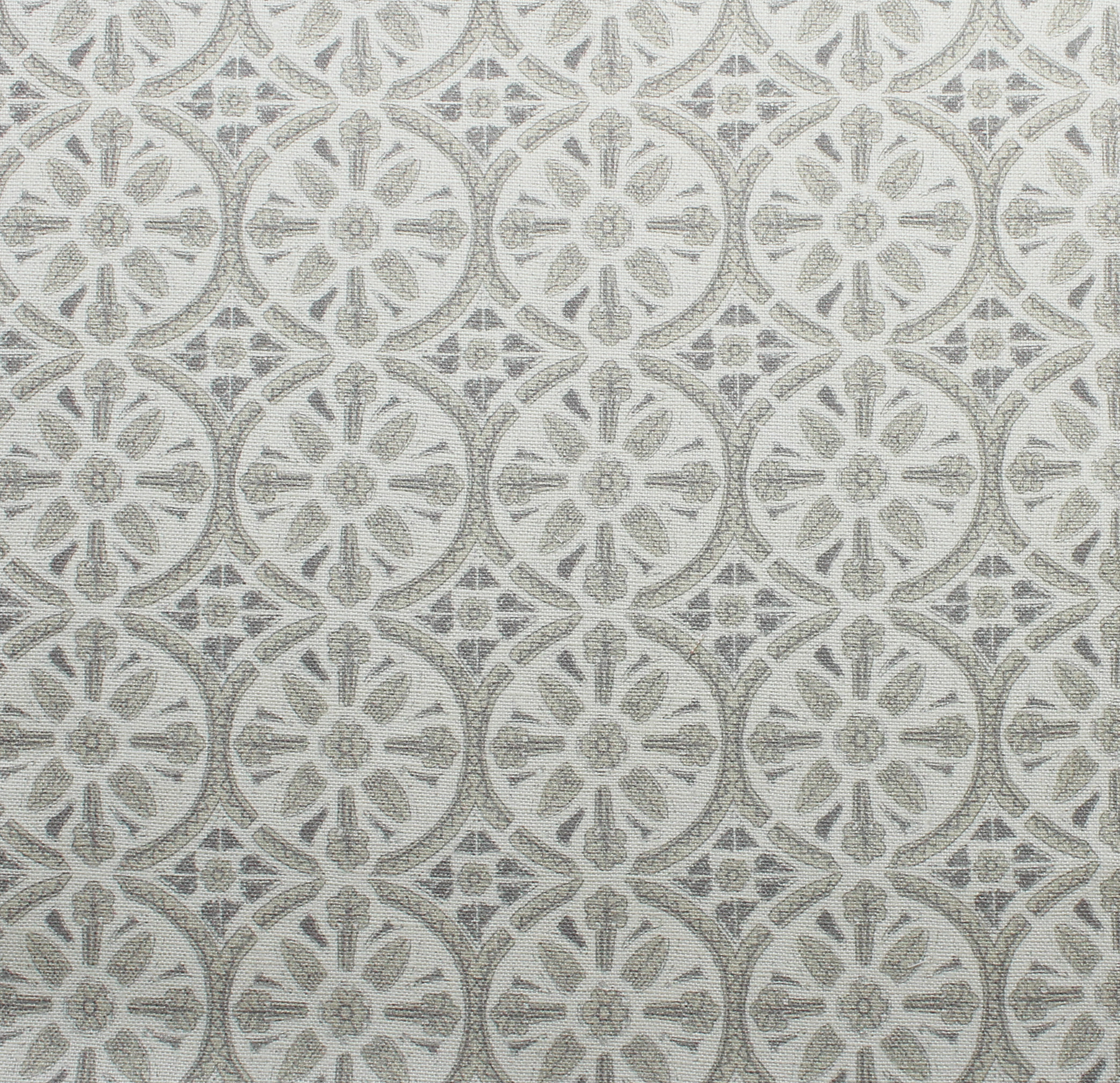 Petite Circle Batik: Grey