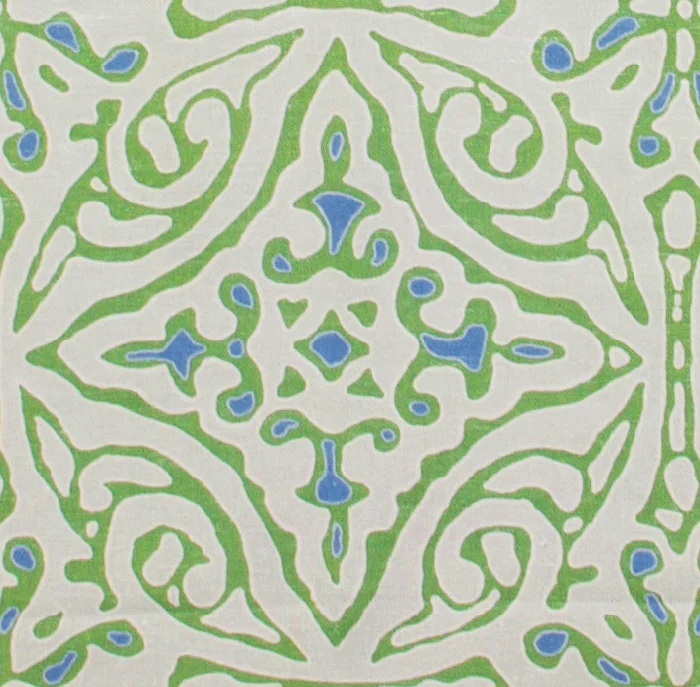 Large & Medium Diamond Batik: Green