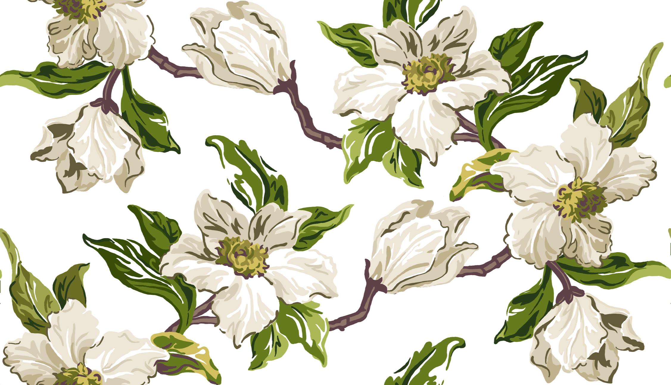 Magnolia Wallpaper
