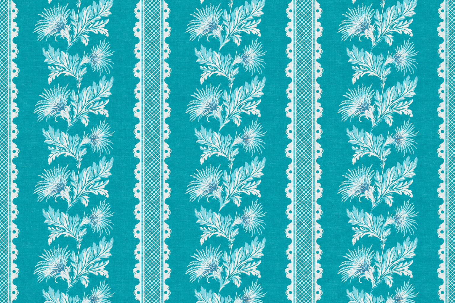 Great Thistle Stripe Cerulean