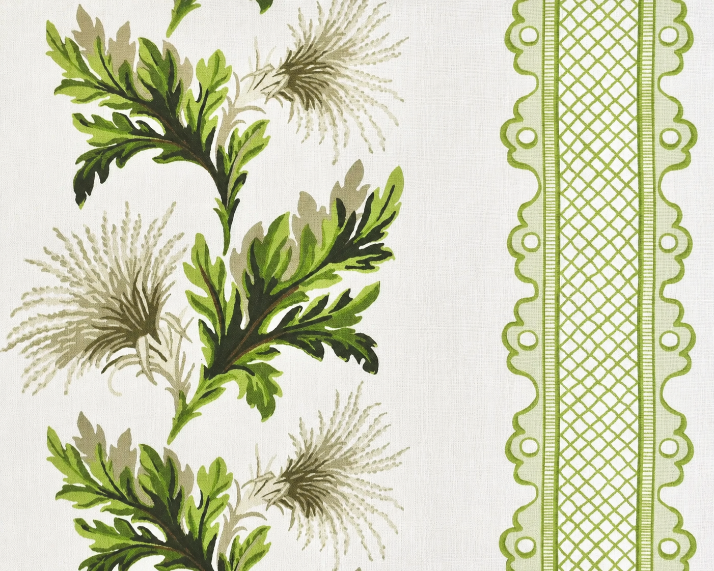 Great Thistle Stripe White