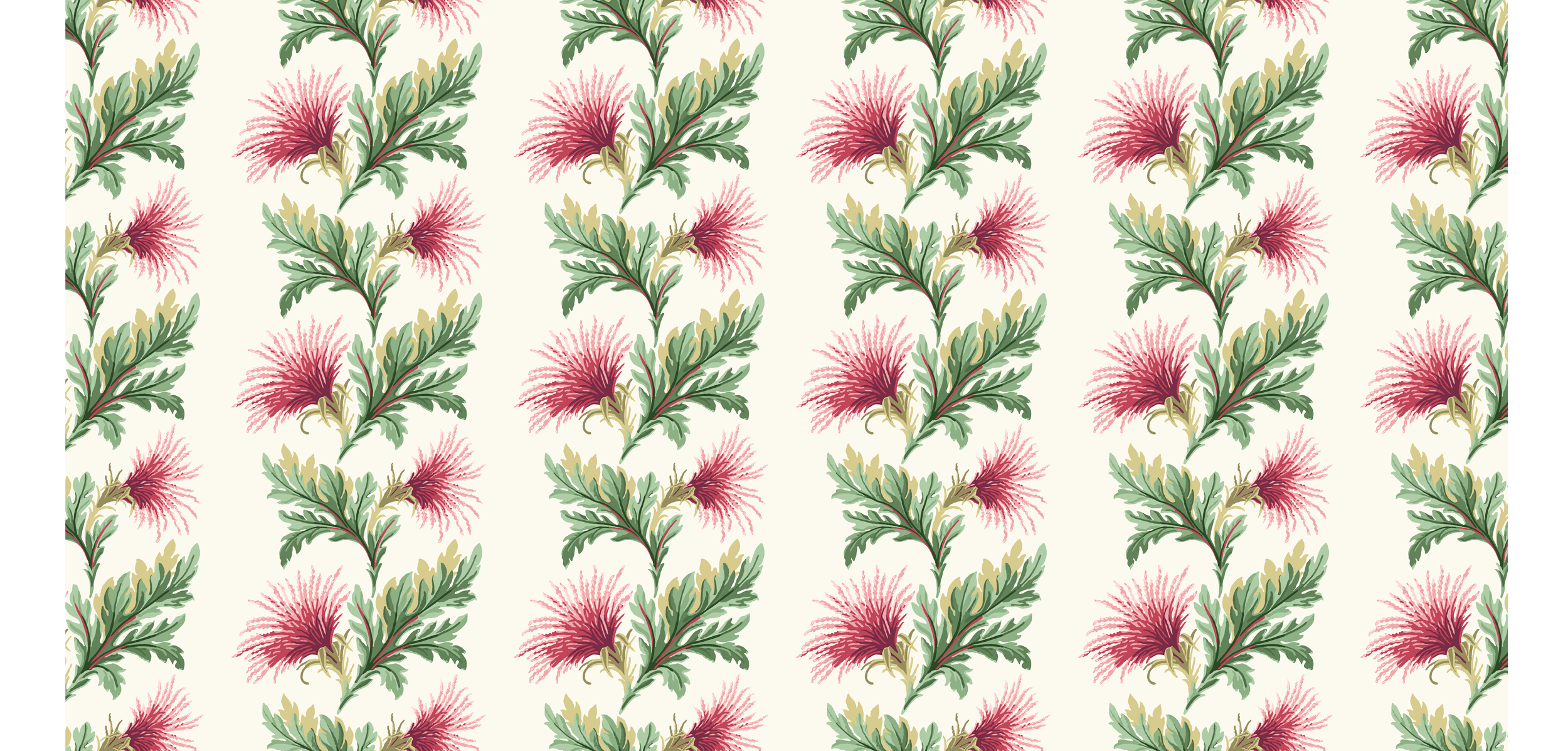 Thistle Multi Wallpaper