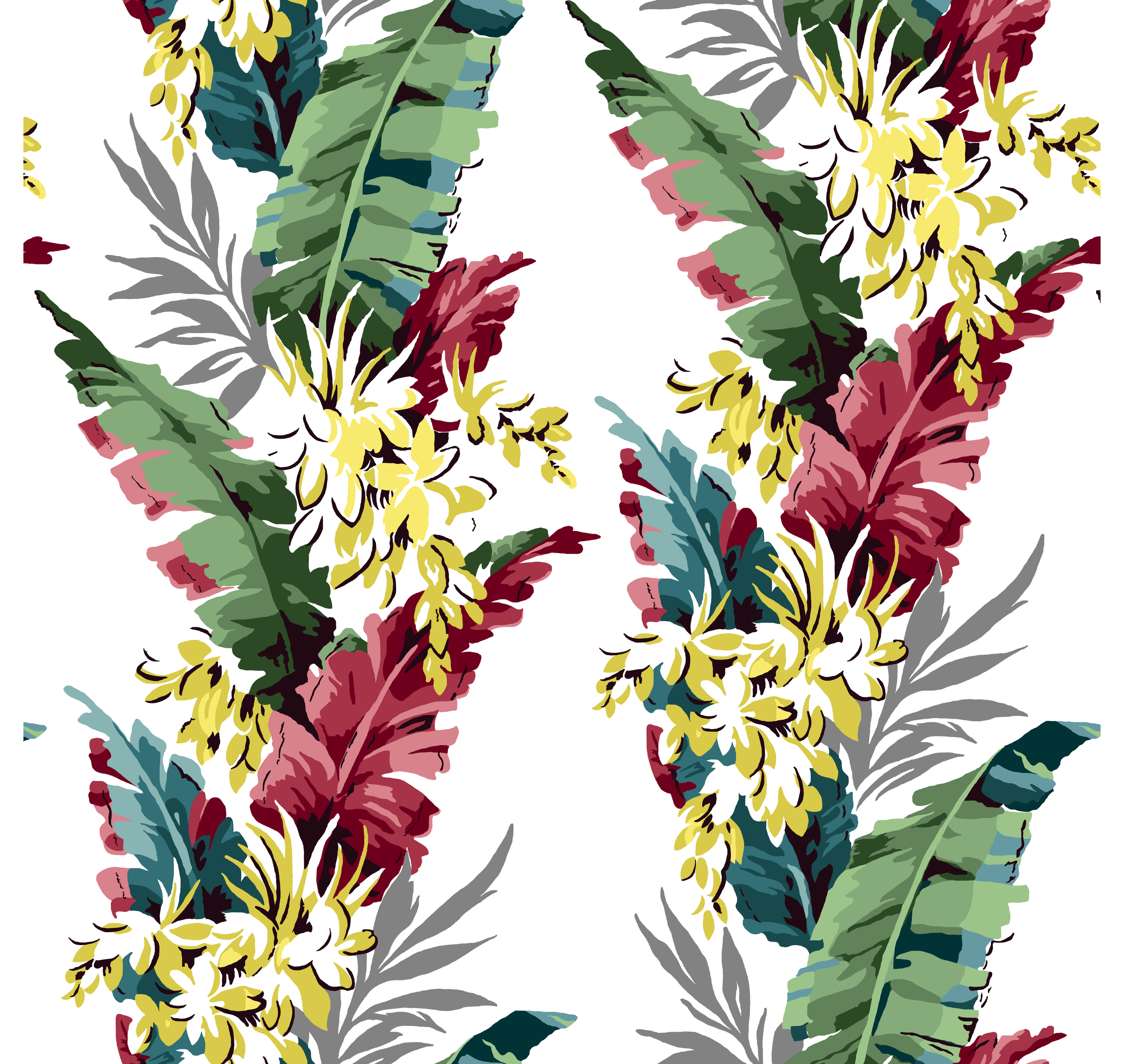 Bananas Multi Wallpaper