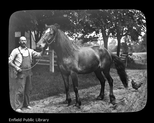 James Steele and His Horse