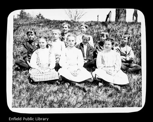 Students from Wallop District School