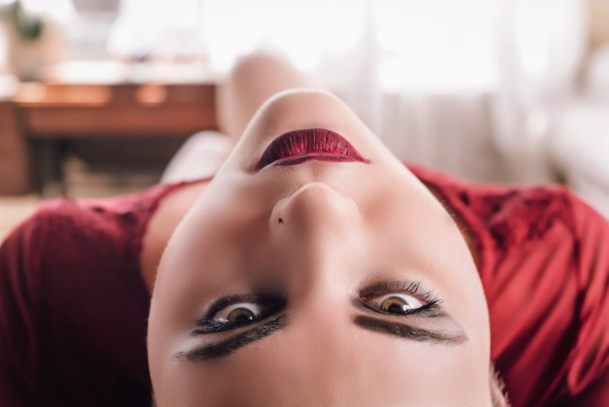 Looking Up At You With Eyes of Passion