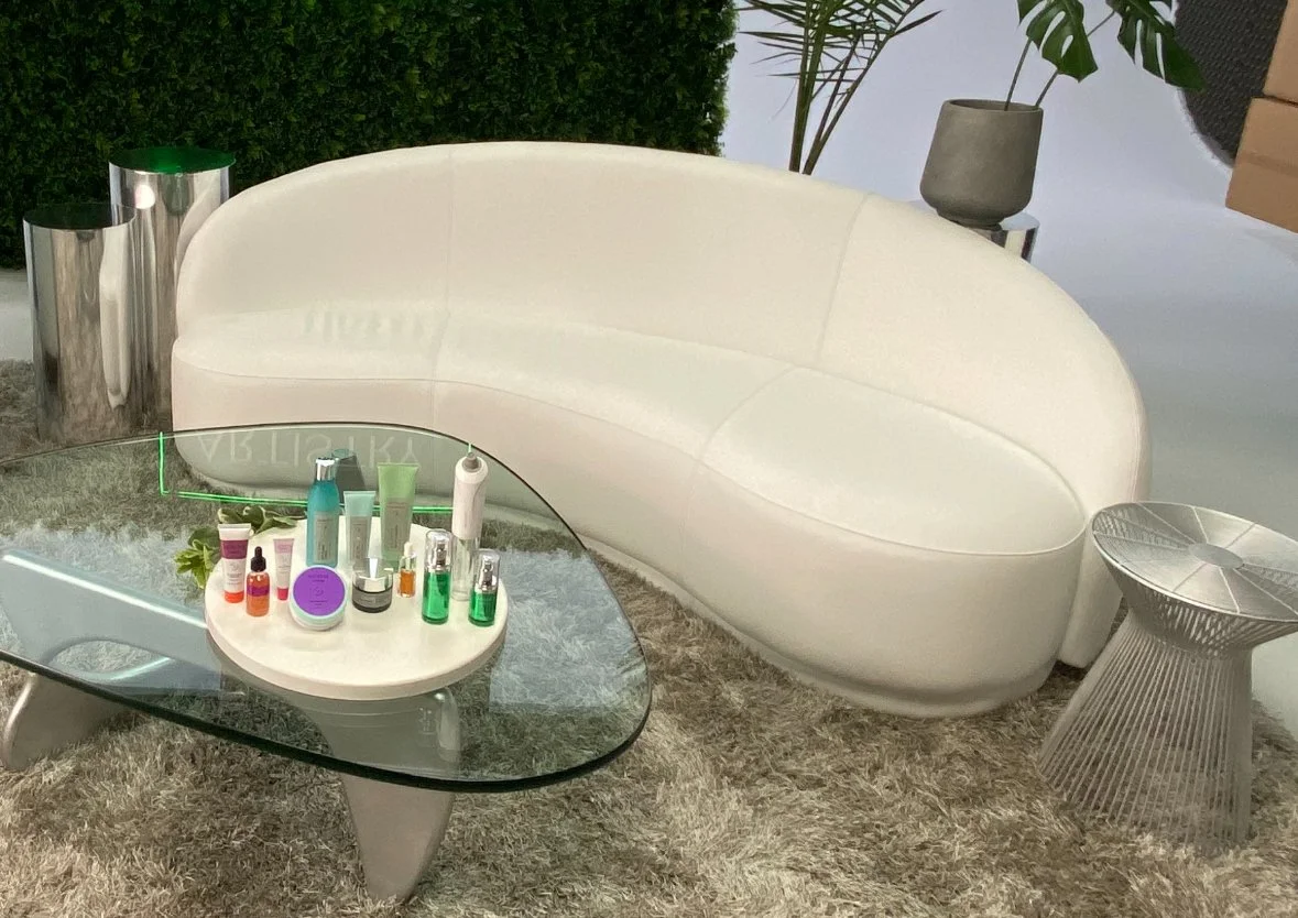 White Leather Couch