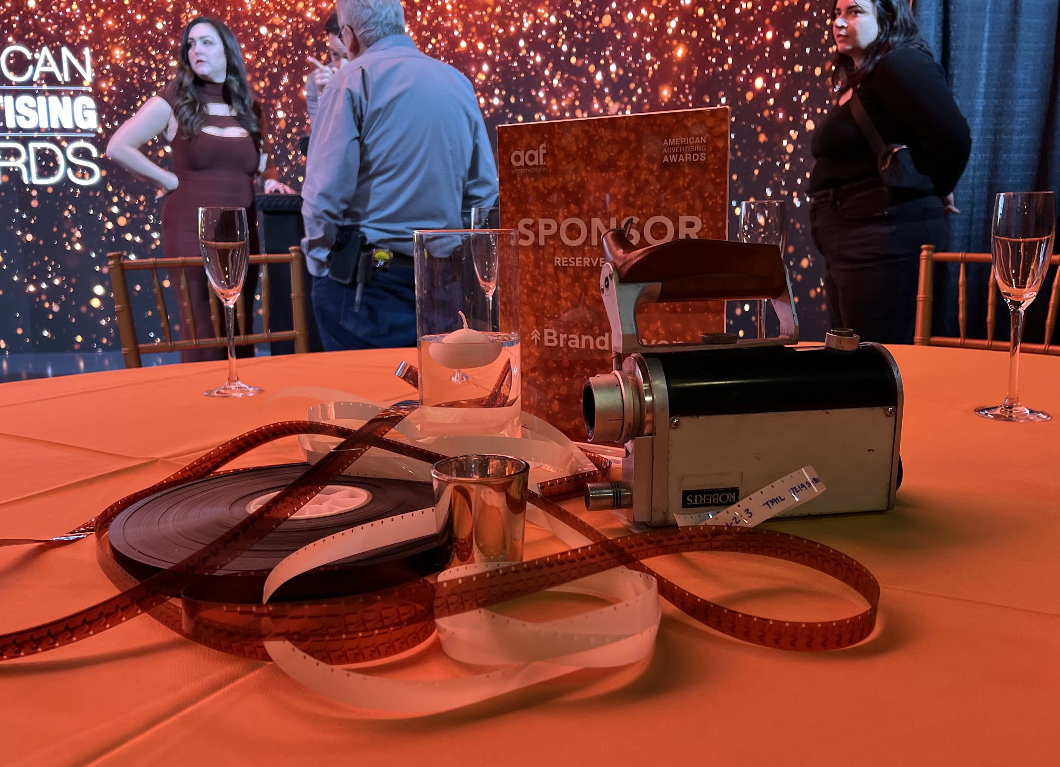 Vintage Camera + Film Reels