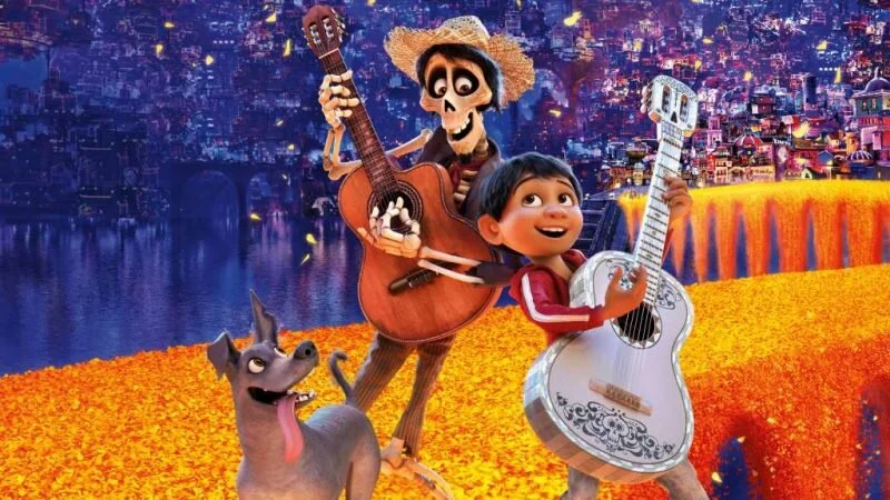 In Santa Cecilia, Mexico, Miguel dreams of becoming a musician.