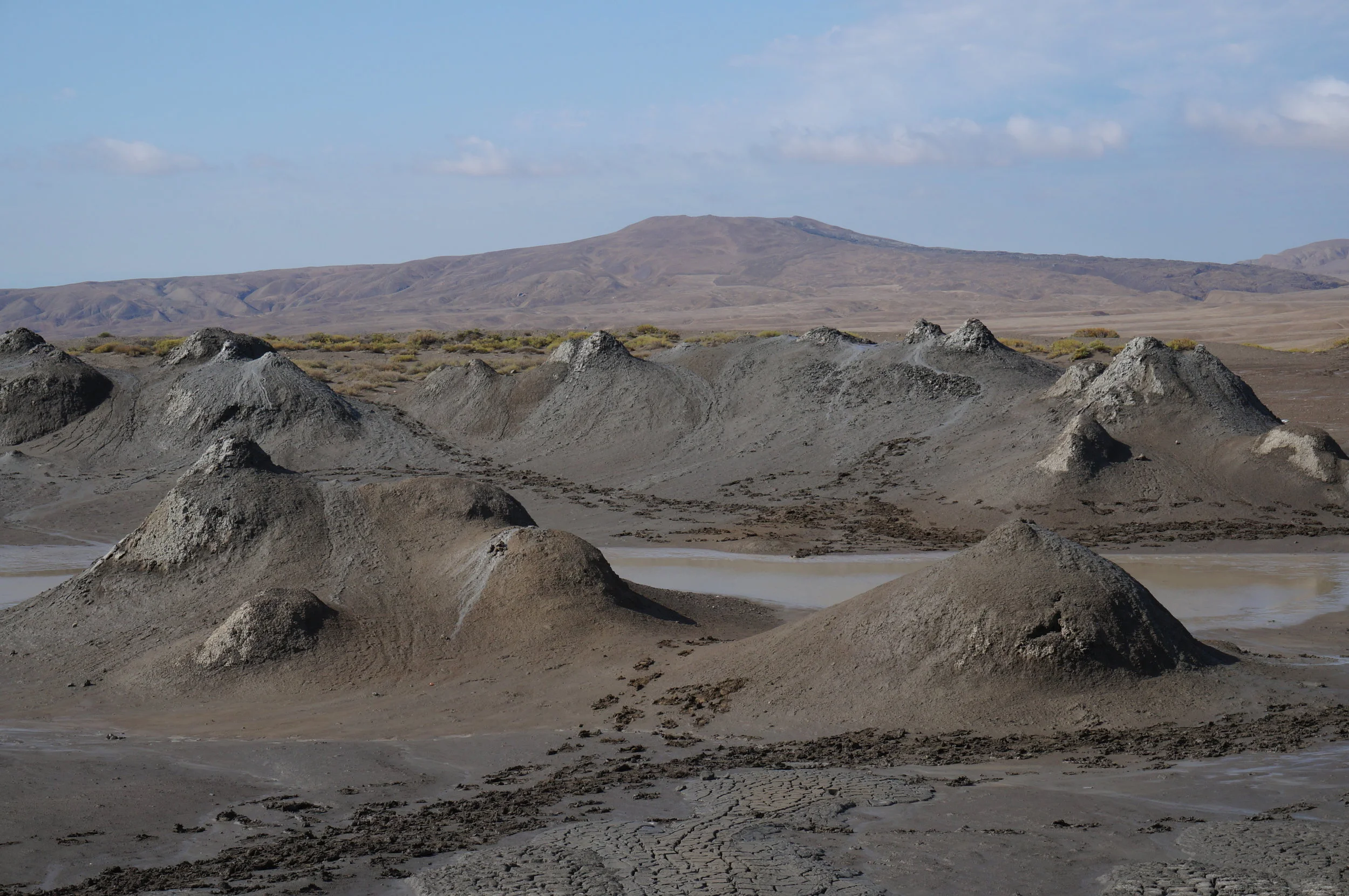 Mud Volcanoes in Azerbaijan 