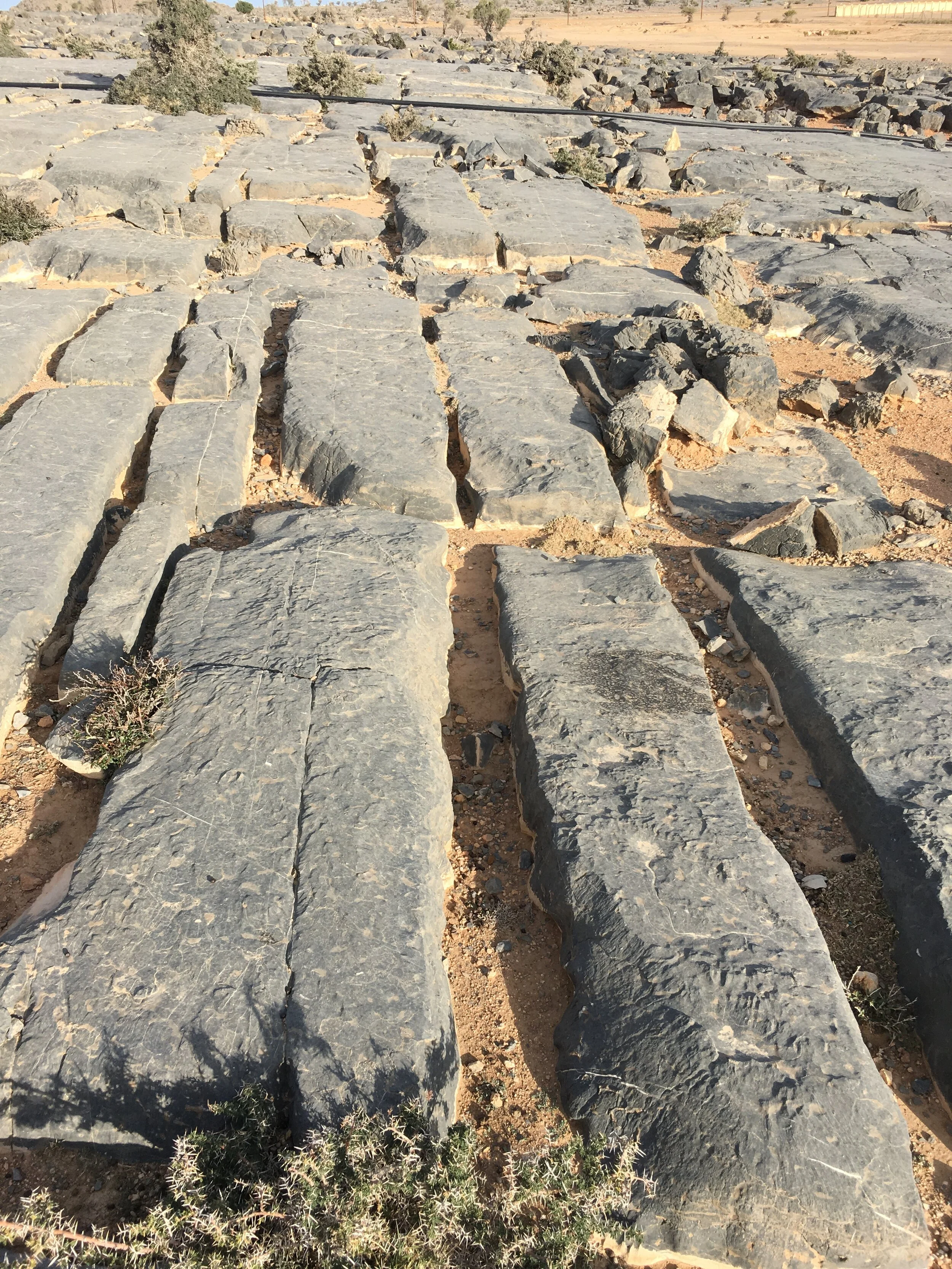 Sheet Model for Karst Fractures