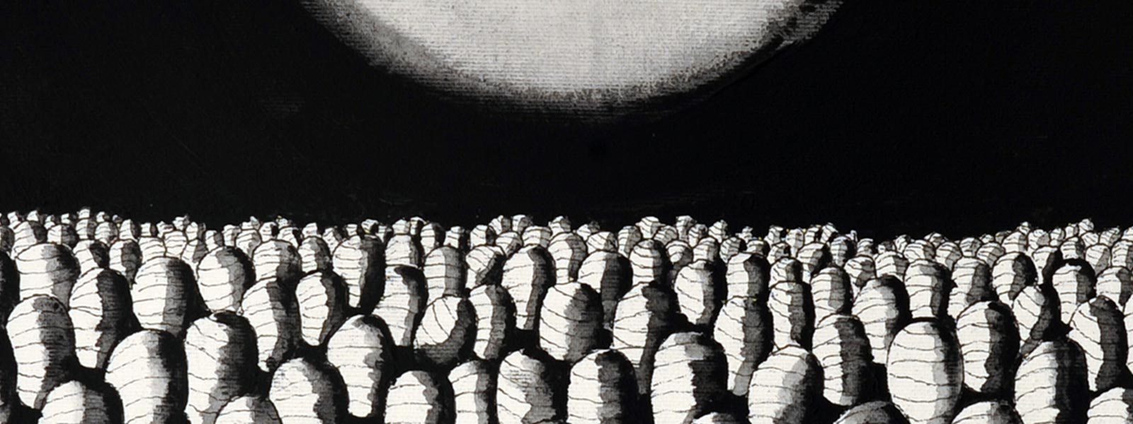 AUDERE LA CIOCCOLATA. Detail of the label designed by David Bart