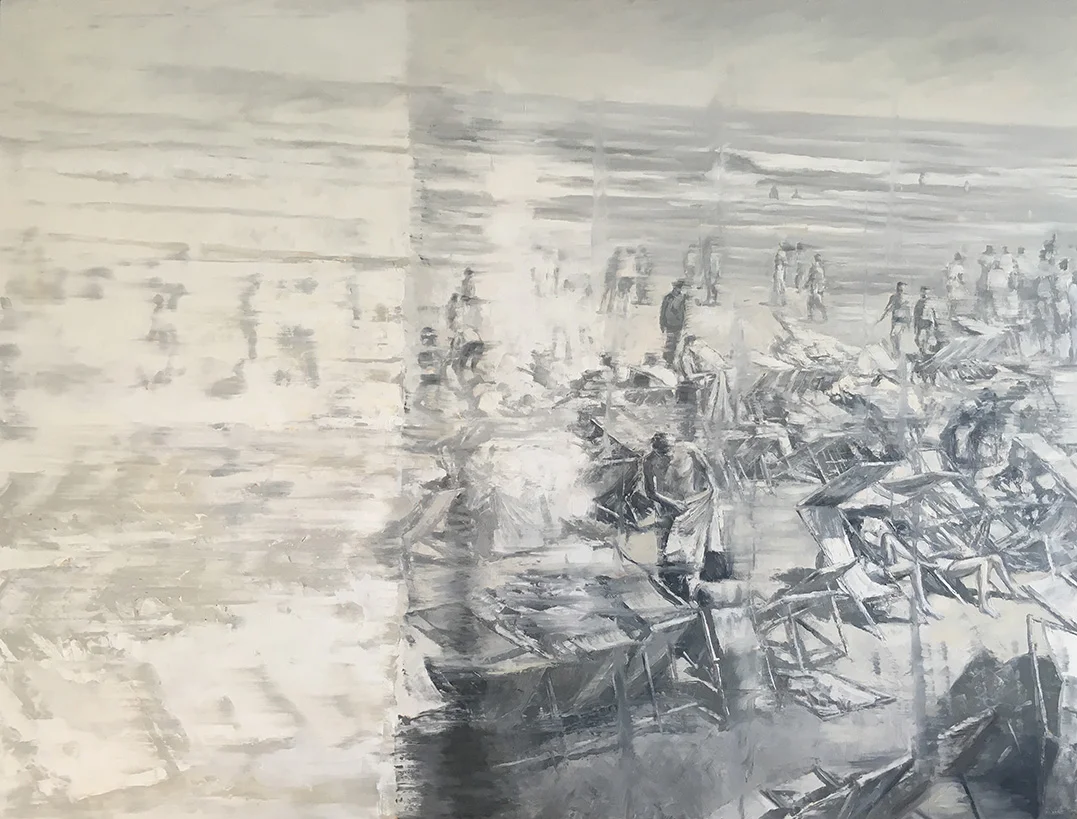 Golden Age (revisited). Tom Young, oil on canvas