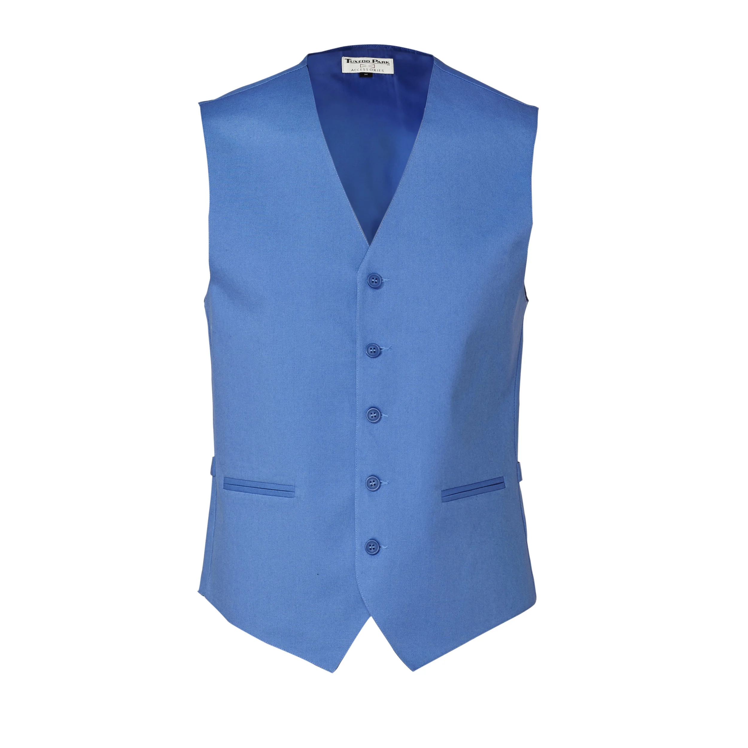 Linen Blue Vest