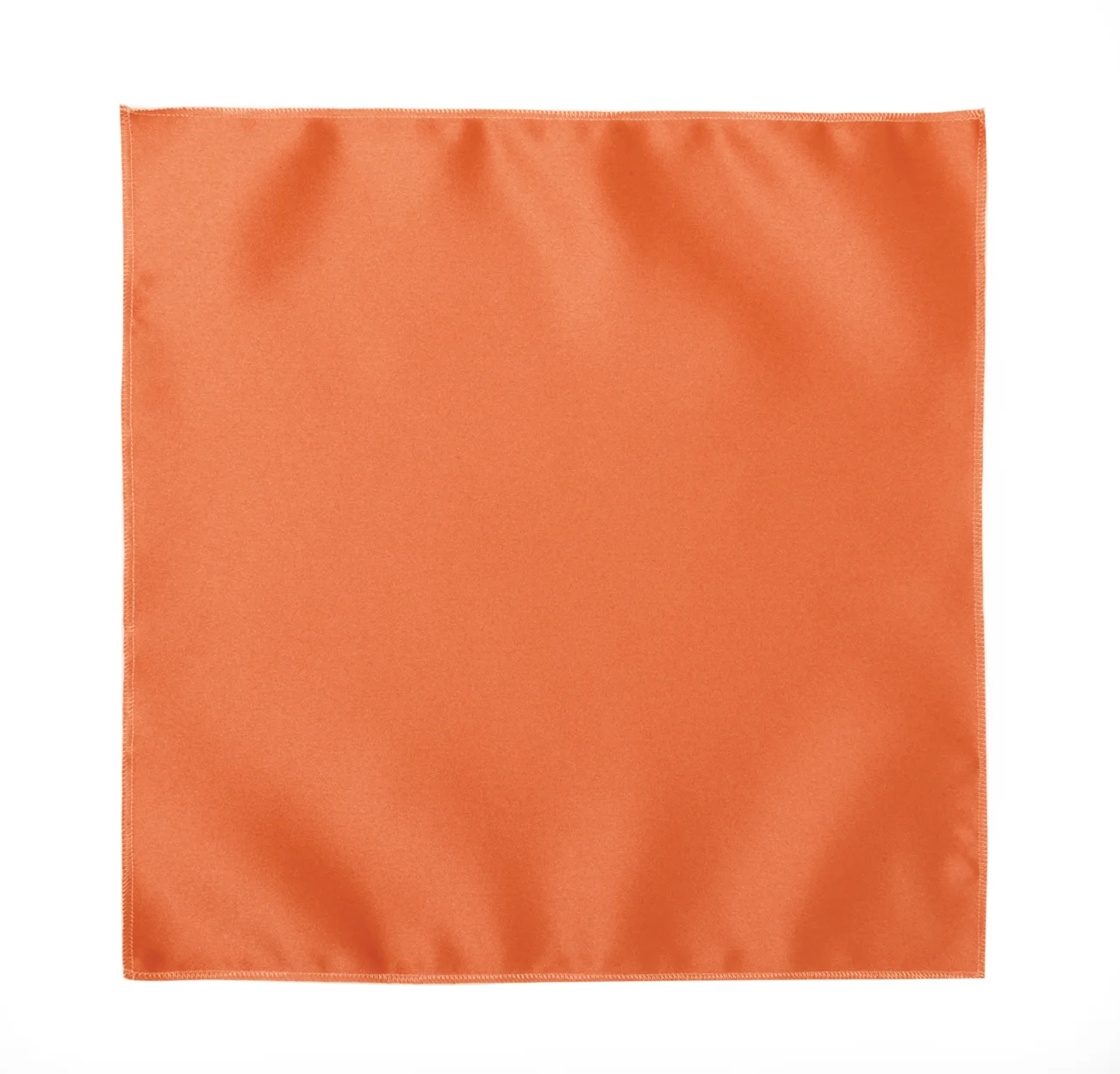 Tangerine Pocket Square