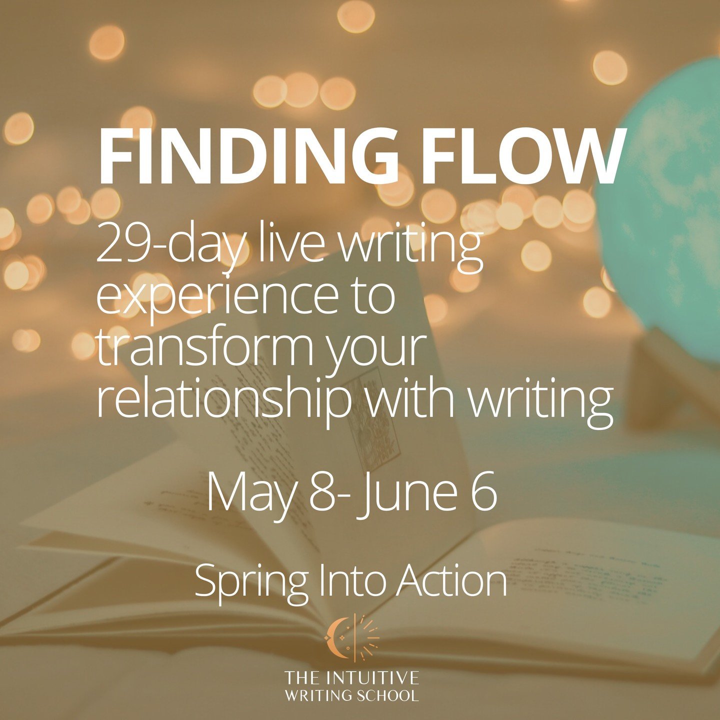 🚀 Finding Flow is officially OPEN!

I've been getting the nudge to run Finding Flow earlier than planned. Originally scheduled for August, I'm feeling the spring energy so strongly.

Deepening my intuition and tuning into what's aligned for me in th