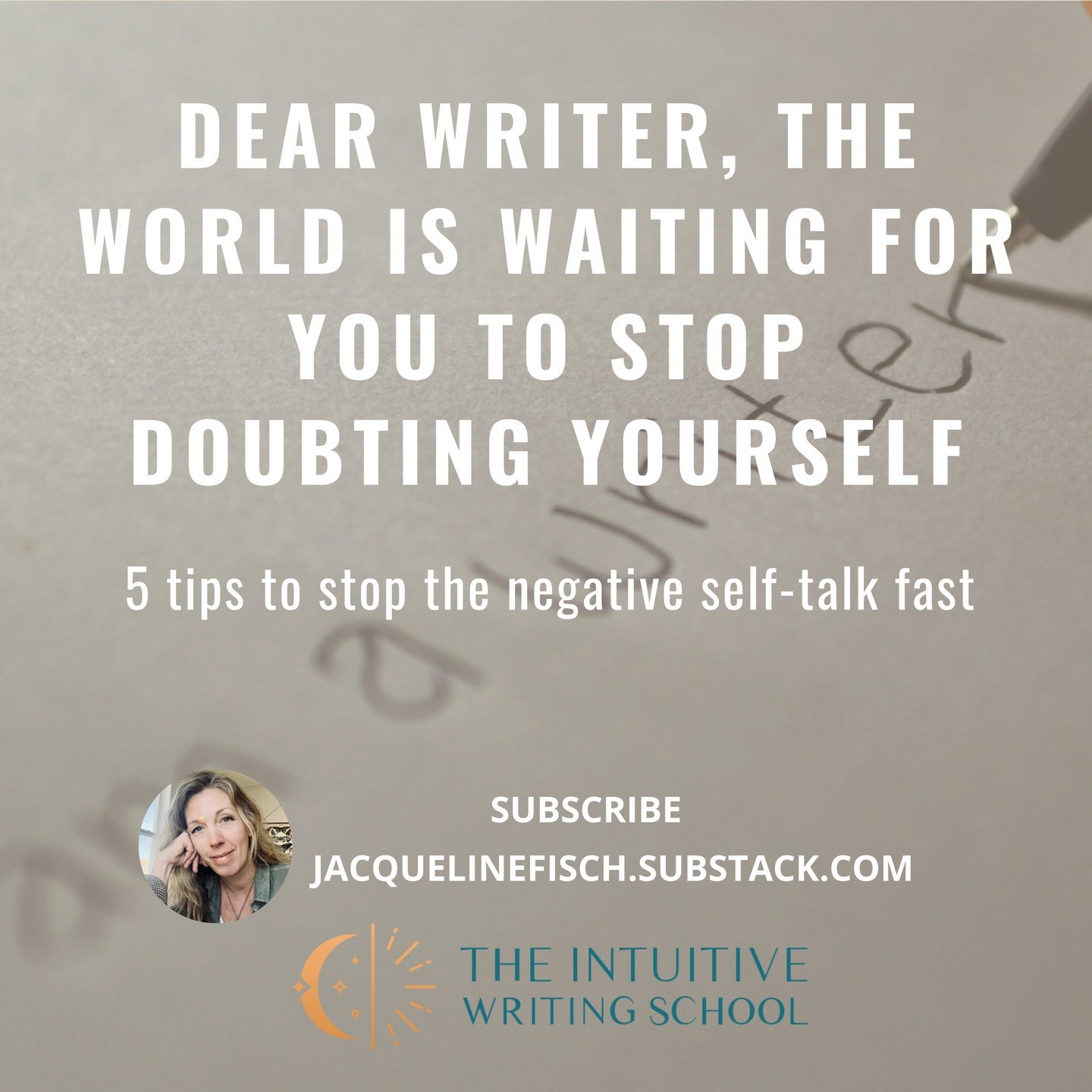 You're writing along... 

maybe it's your first blog post or even your 100th. 

Or perhaps a book chapter, sales page, or social caption.

Something feels off, so you crinkle your face and pause.

What do you do when your thoughts sound something lik