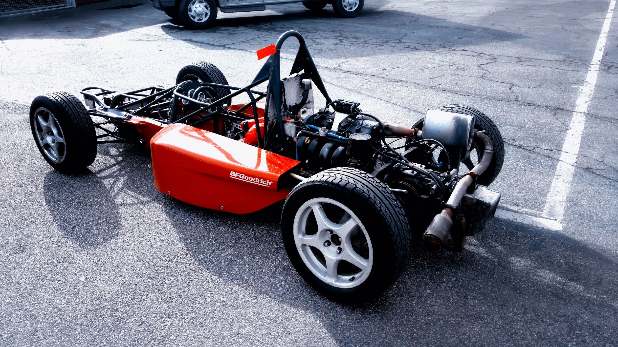 Formula Skip Barber car without bodywork