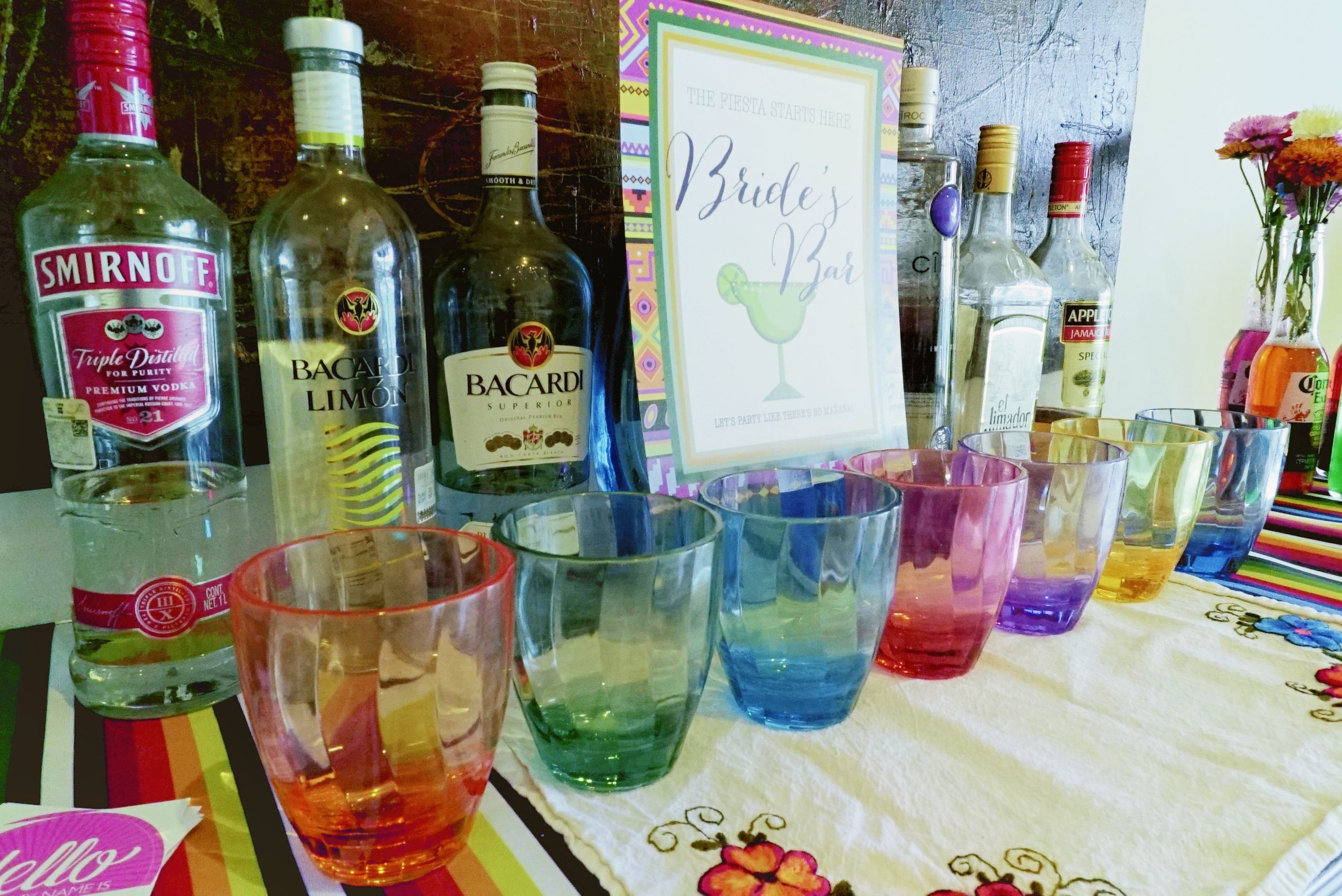 No Bachelorette Party is complete without a Bride's Bar!