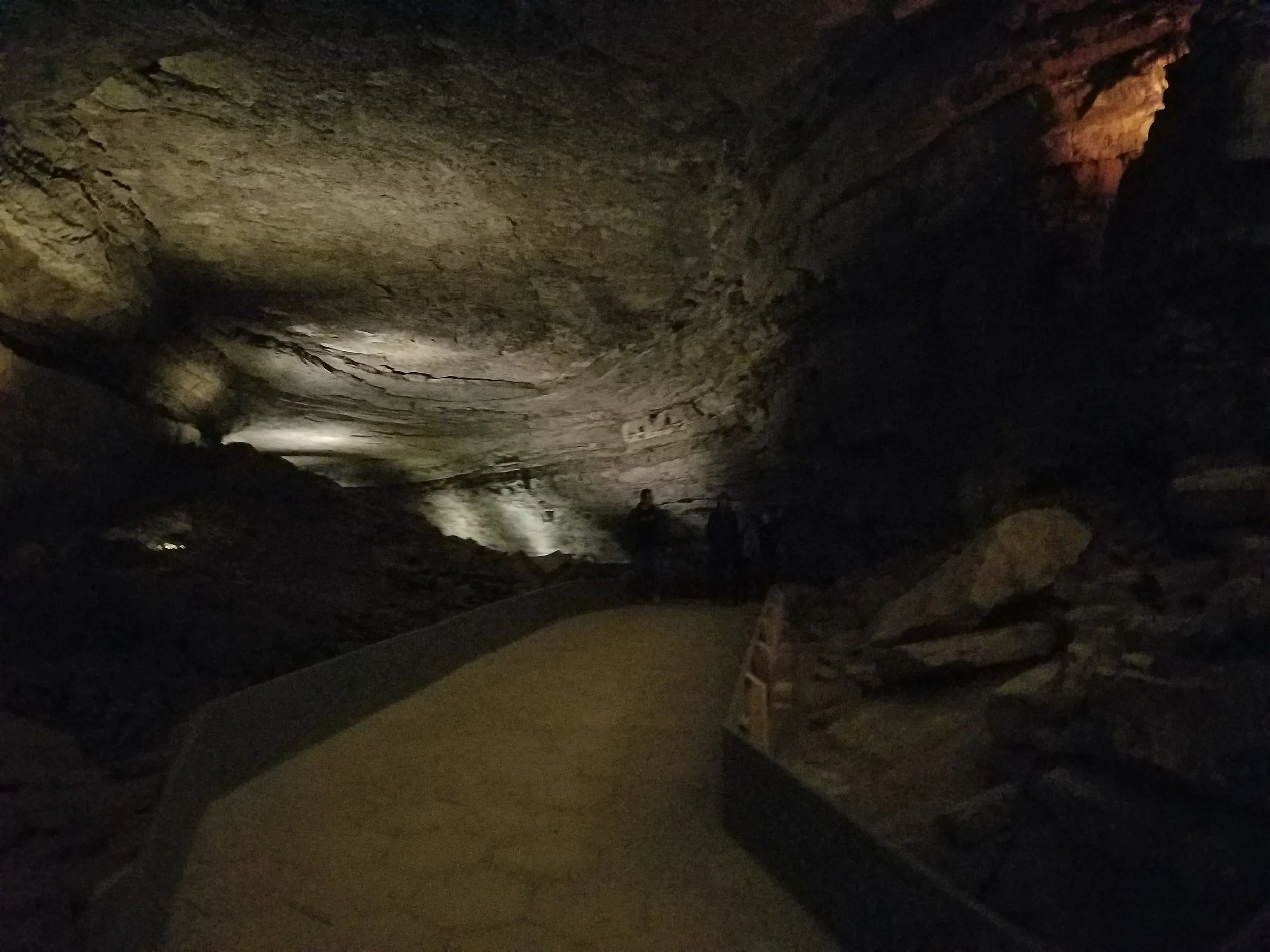 The self-discovery tour definitely shows the massiveness of Mammoth Cave