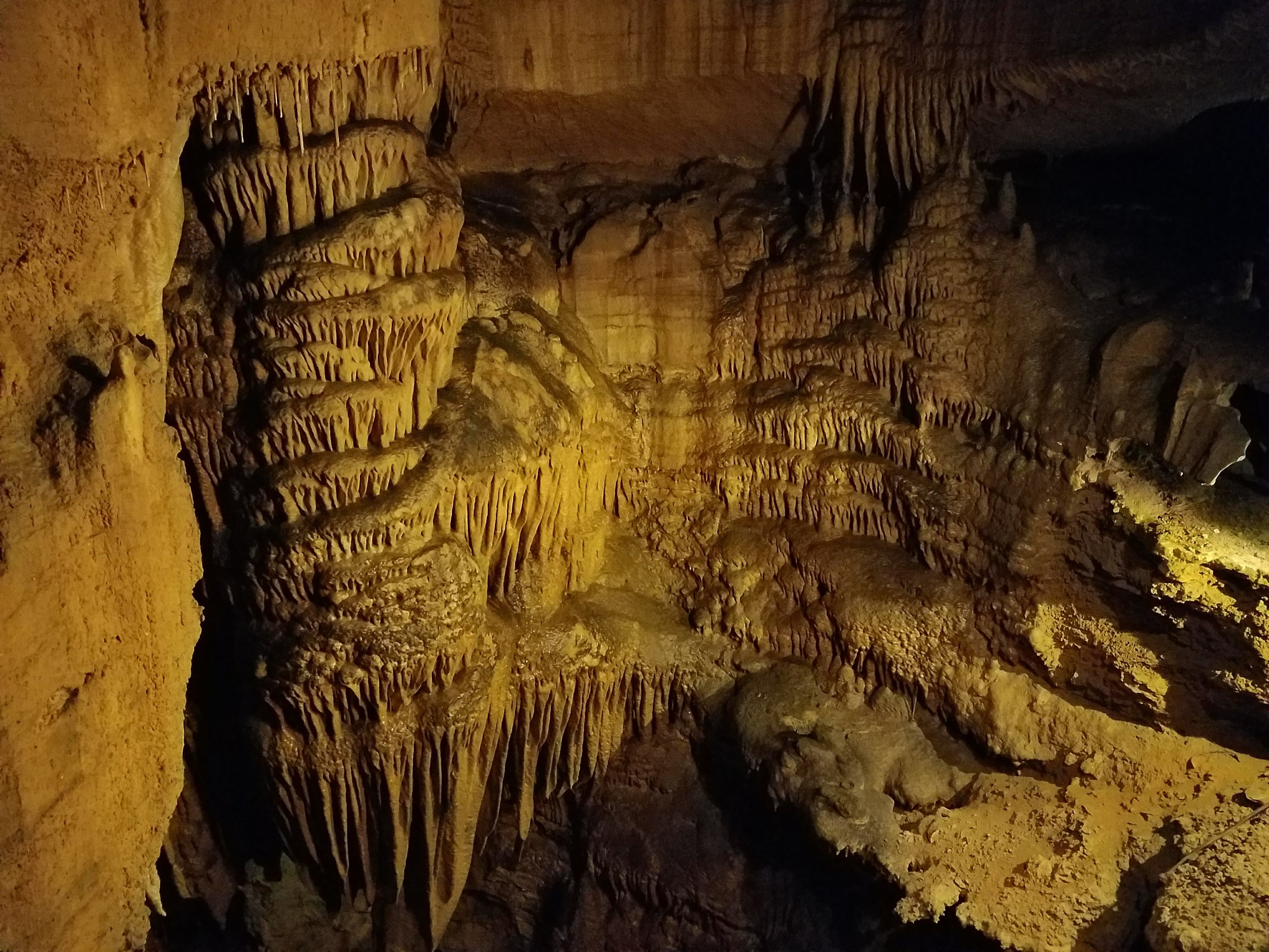 More amazing formations on the Frozen Niagra tour.