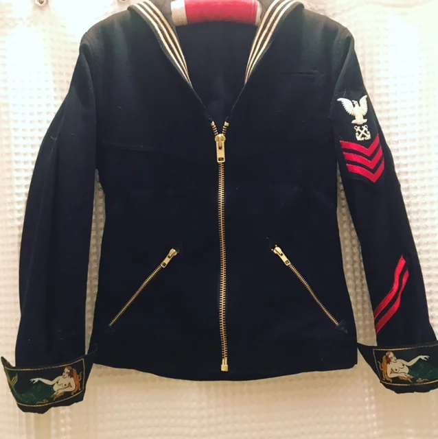 It' Only Rock 'N' Roll sailor jacket.