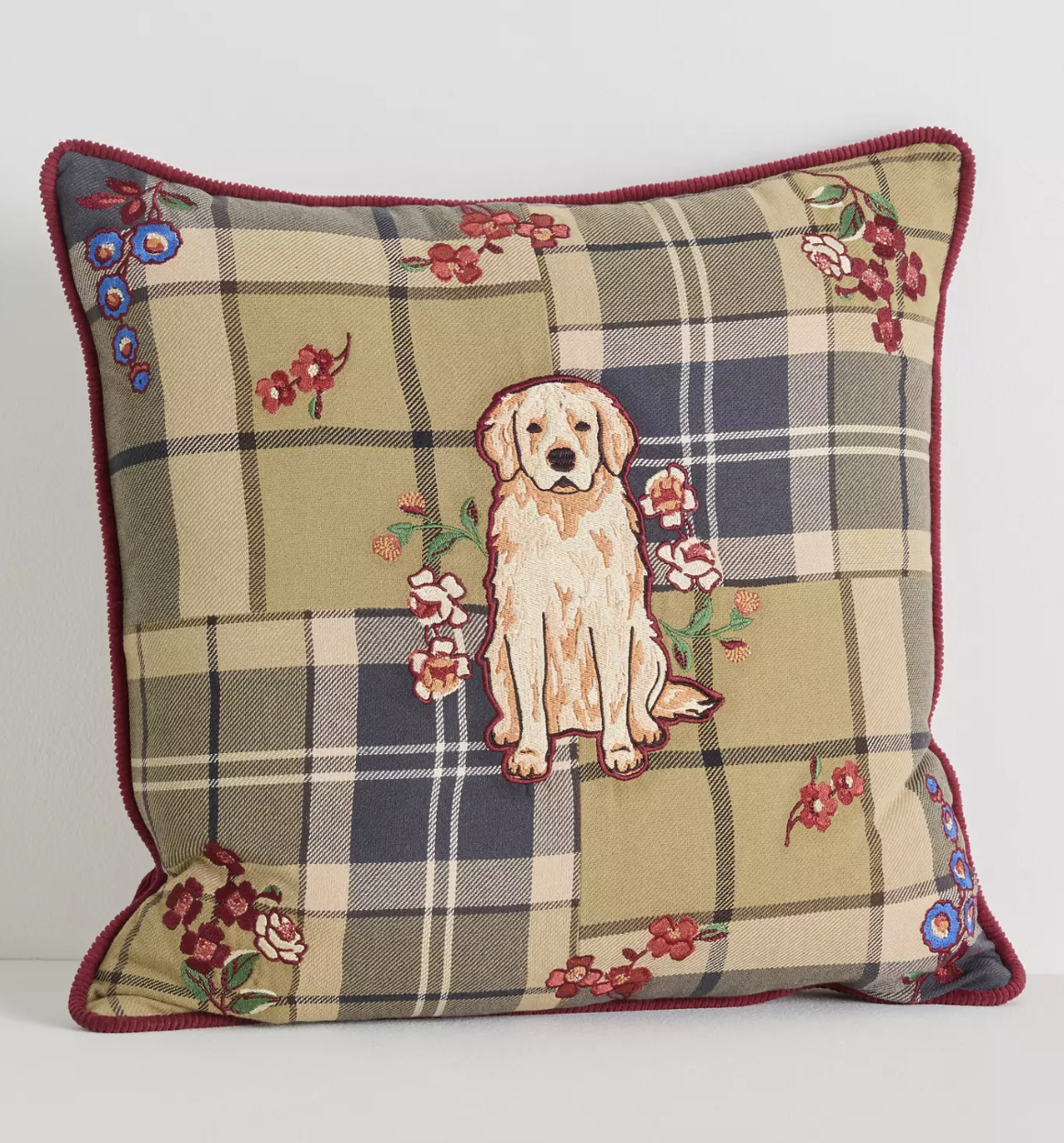 Barbour x Anthropologie Pillow - Product Photo