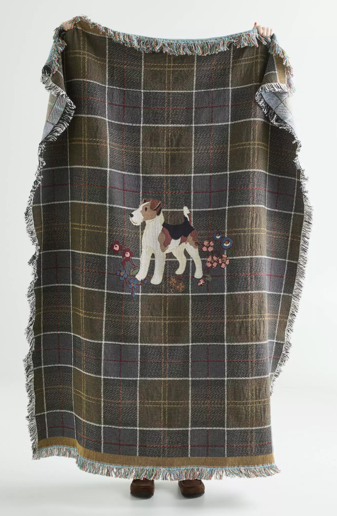 Barbour x Anthropologie Throw - Product Photo