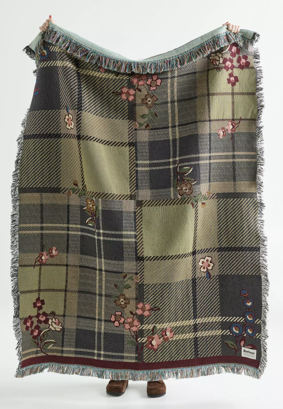 Barbour x Anthropologie Throw - Product Photo