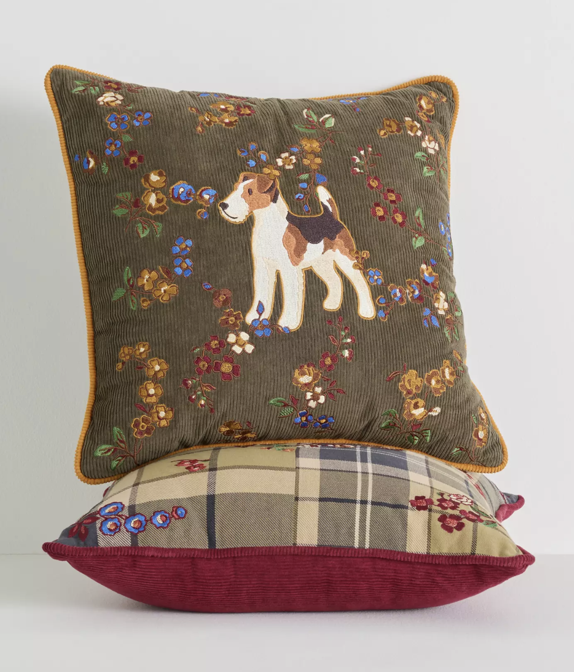 Barbour x Anthropologie Pillow - Product Photo