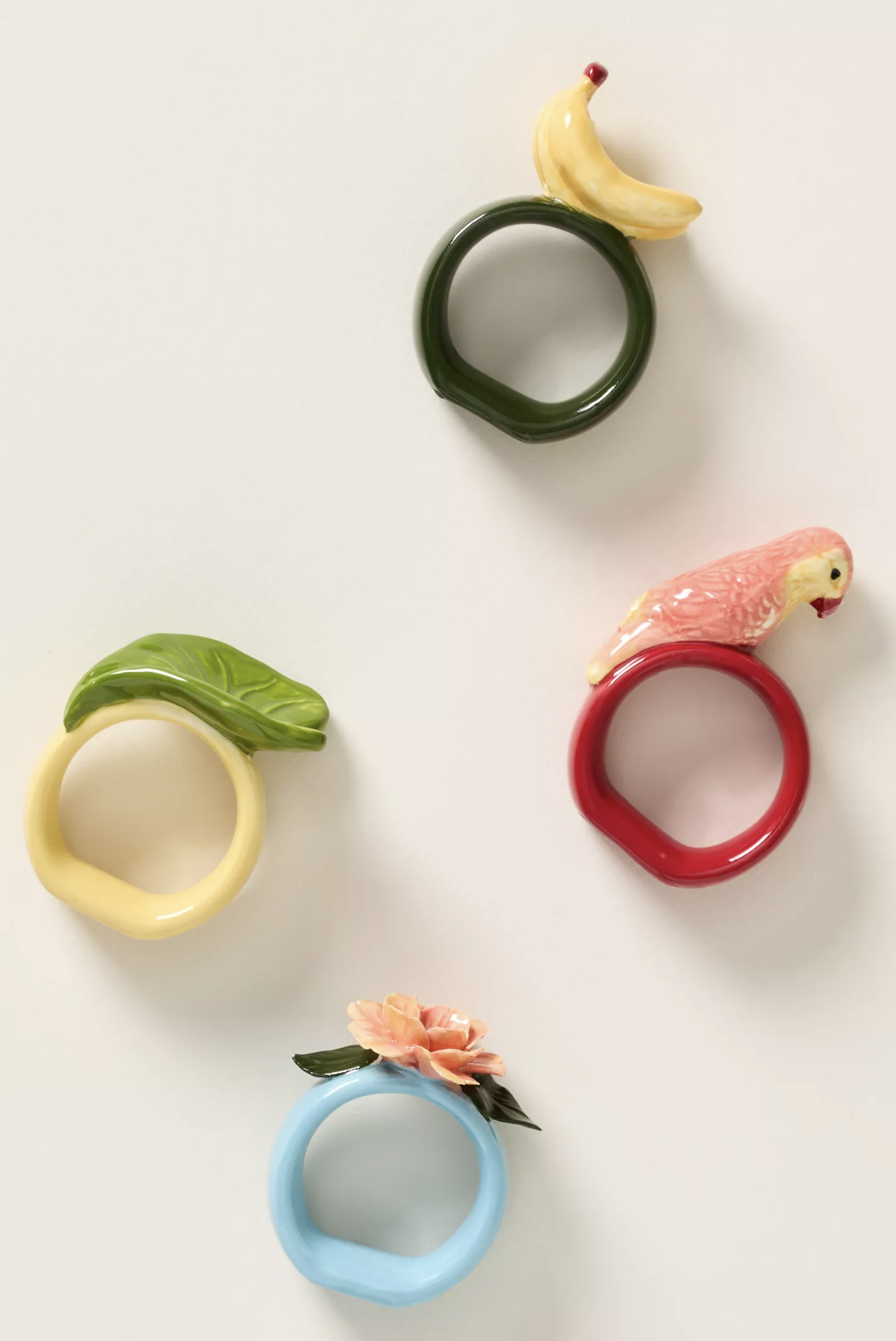 Farm Rio x Anthropologie Napkin Rings - Product Photo