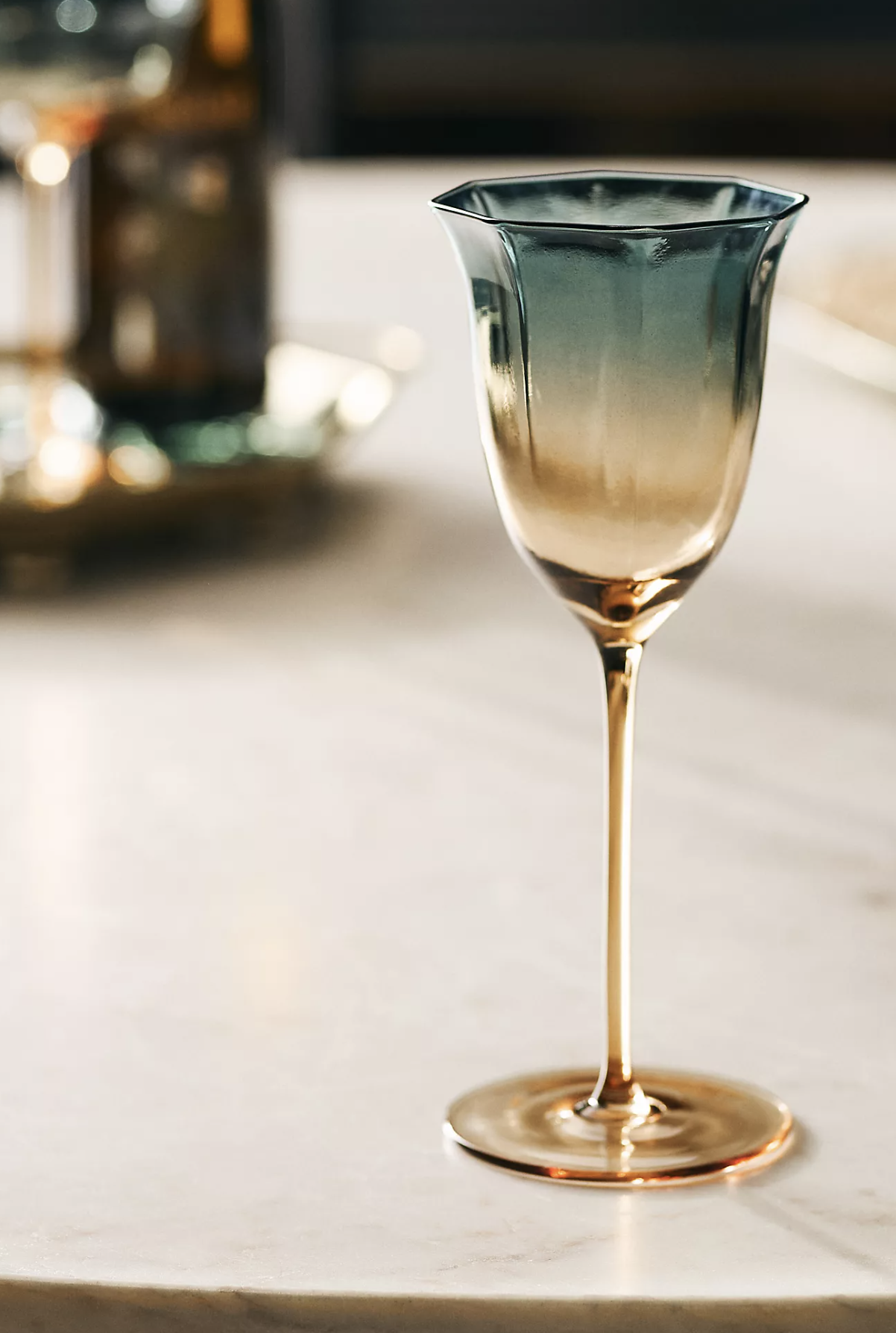 The Met x Anthropologie White Wine Glass - Product Photo