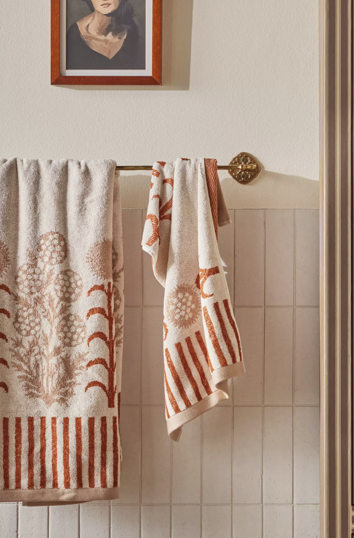 Ellen Merchant x Anthropologie Bath Towels - Styled Photo