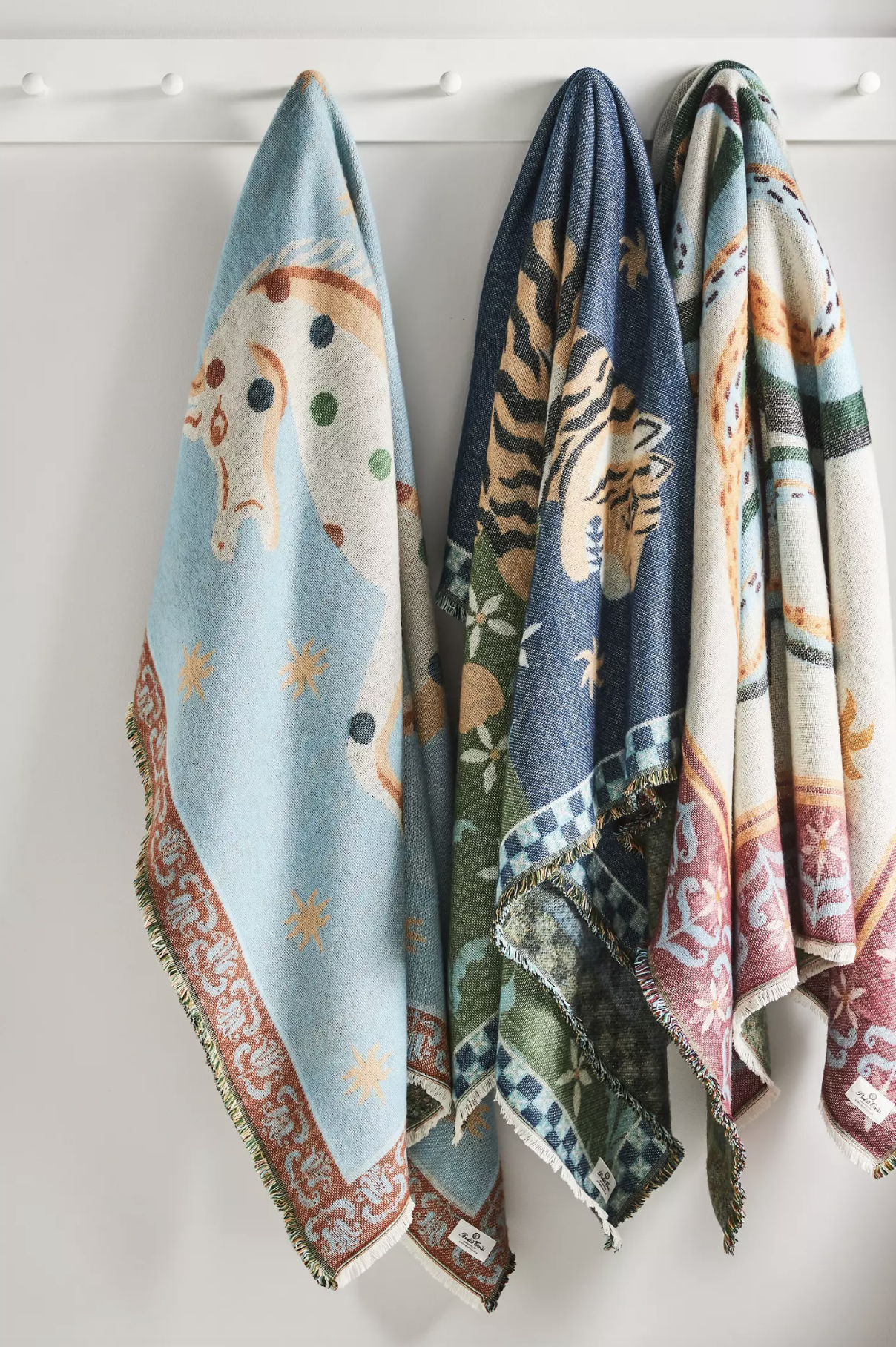Printed Goods x Anthropologie Throws - Styled Photo