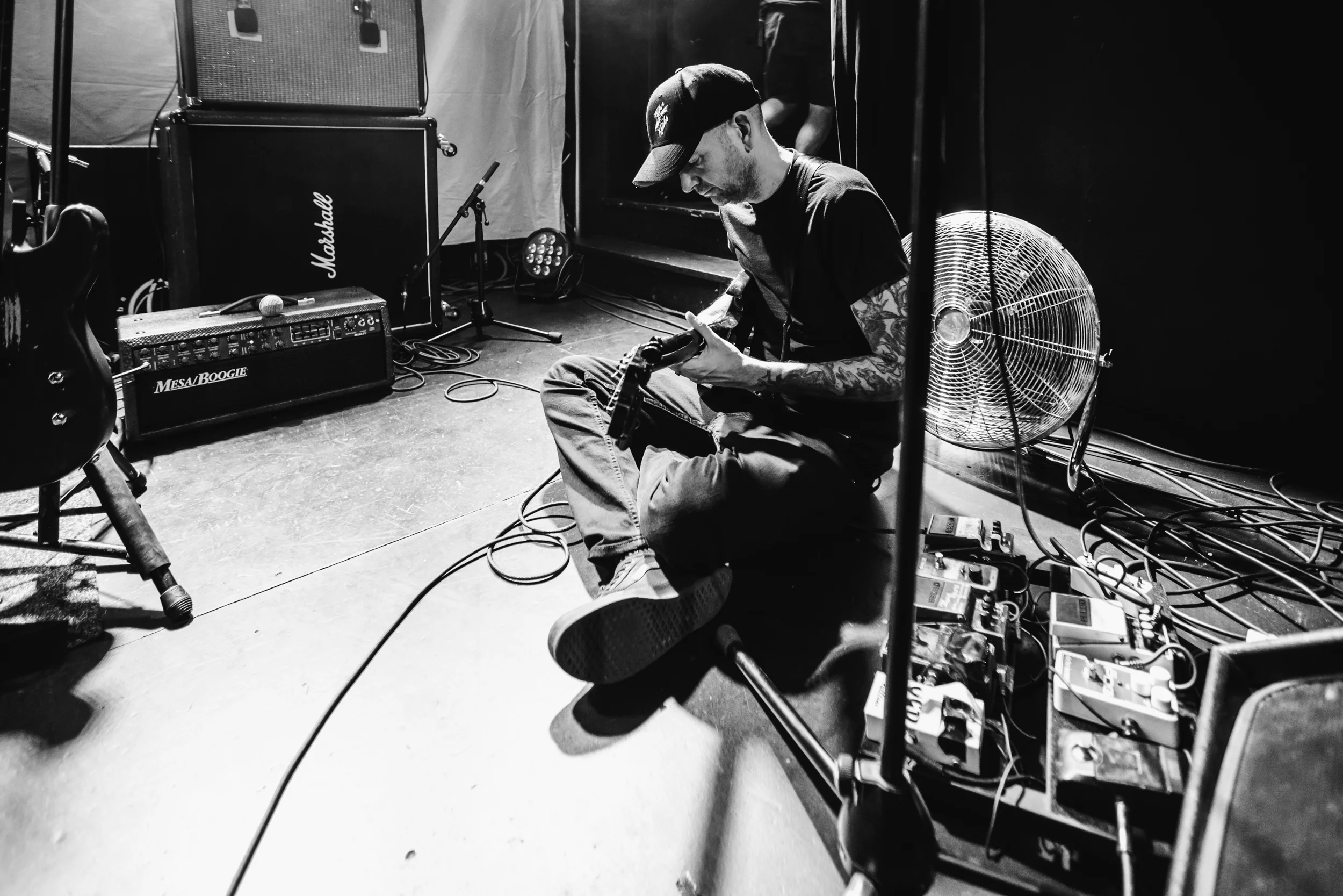 Soundcheck set-up