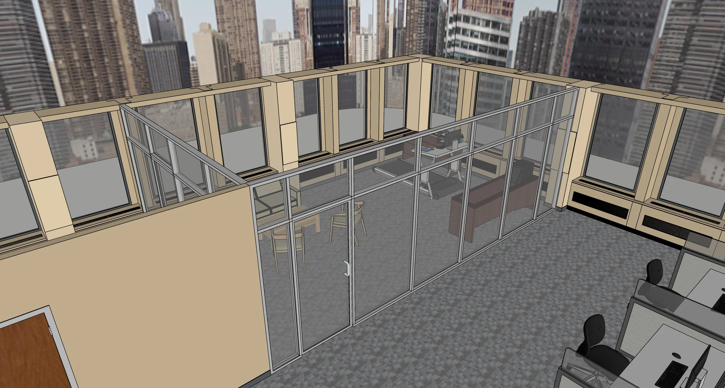FBI pilot - sketchup model