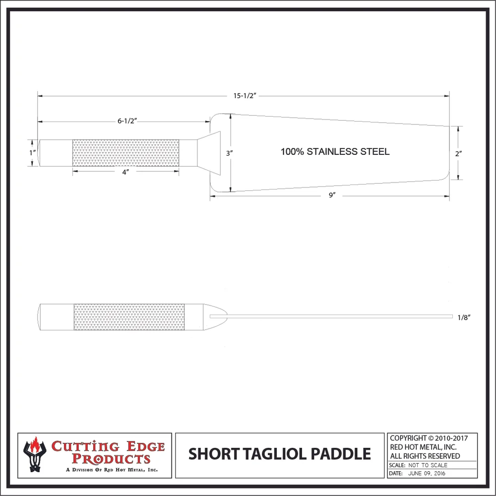 Long Handle Tagliol Paddle
