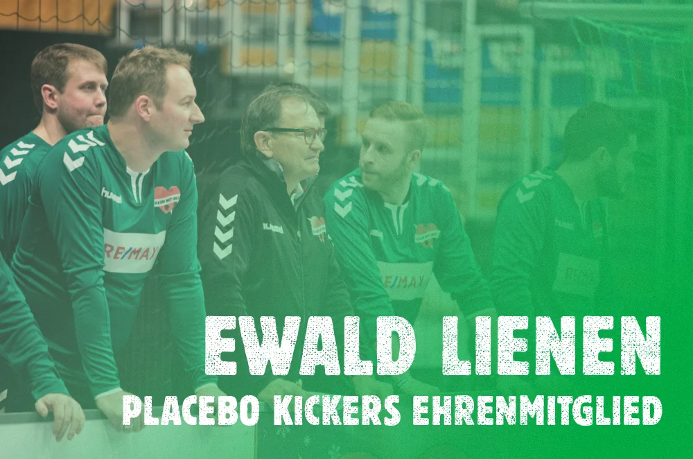Transfer Fix! Ewald Lienen wechselt in der Rolle des Ehrenmitglieds unbefristet zu den Placebo Kickers. Wir freuen uns, einen so erfahrenen und vielseitigen Spieler und Trainer in unseren Reihe begrüßen zu dürfen.