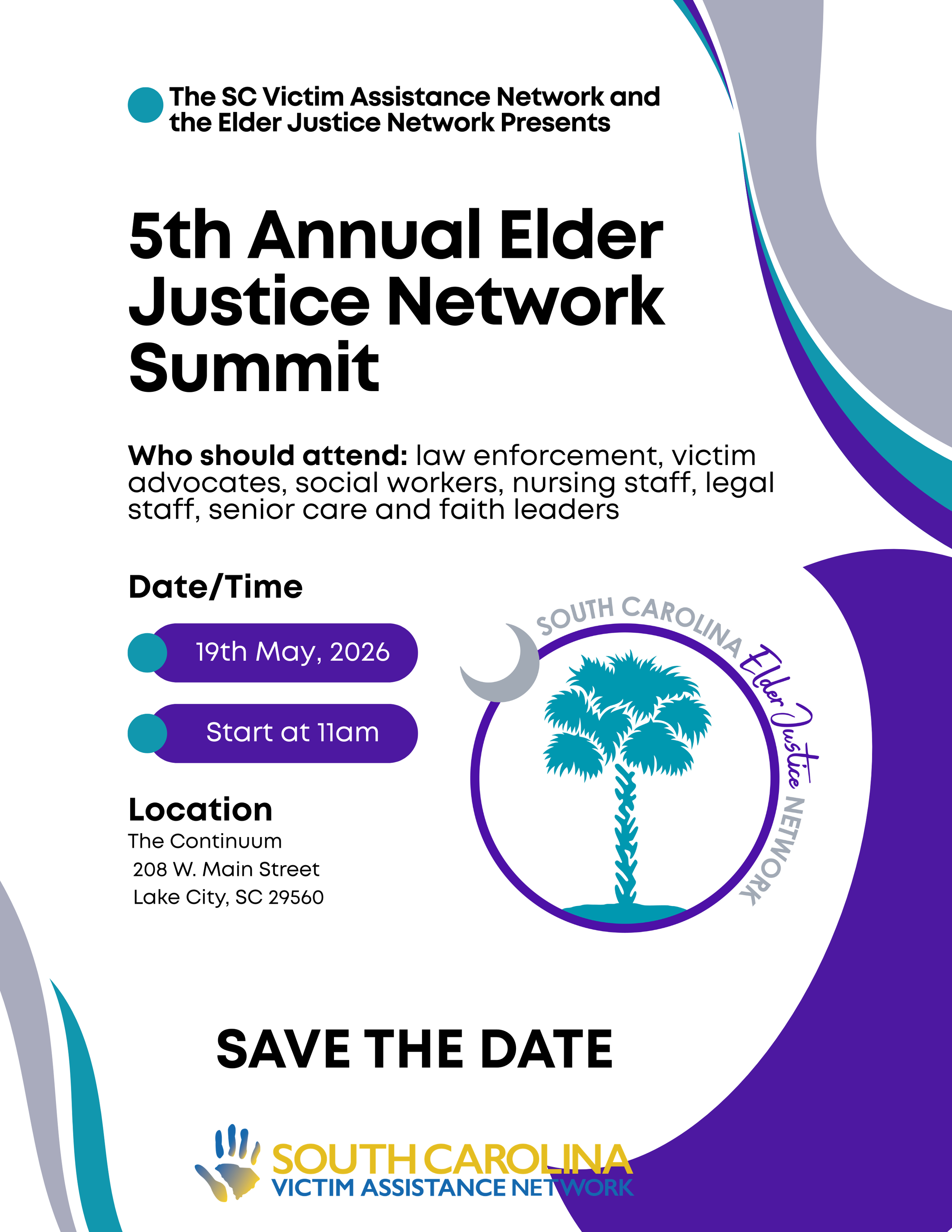 SC Elder Justice Network Events — South Carolina Victim Assistance Network