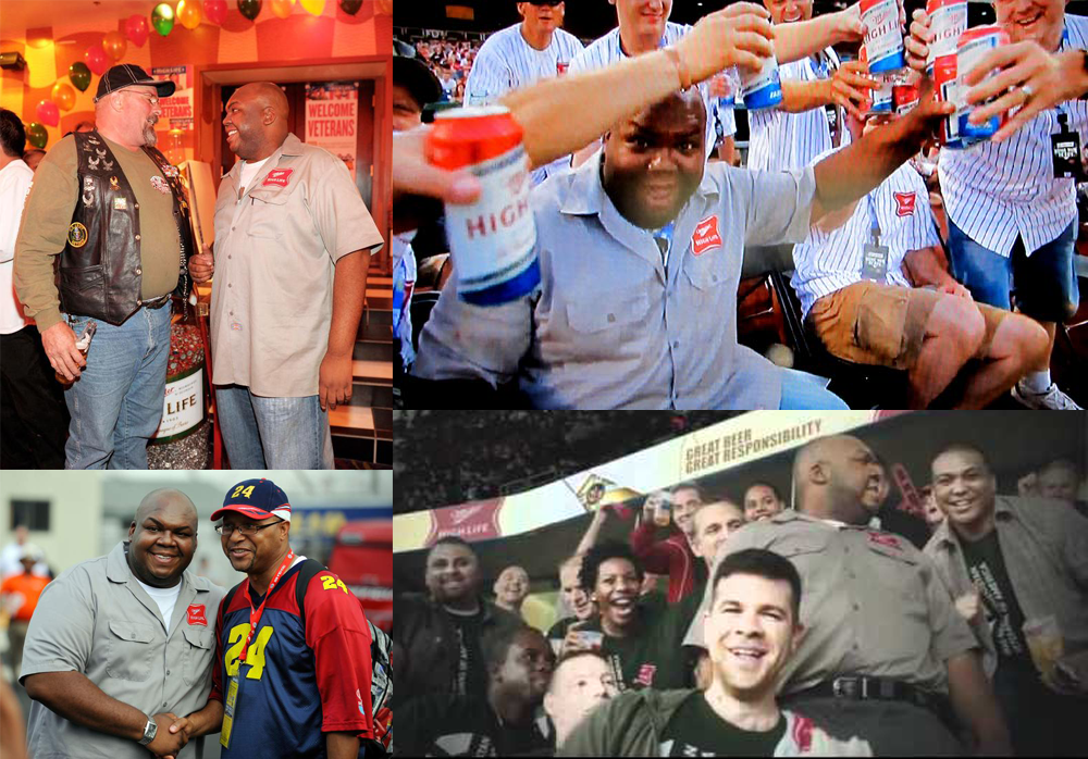 We provided unique experiences for the vets by leveraging Miller's various sports and entertainment partnerships