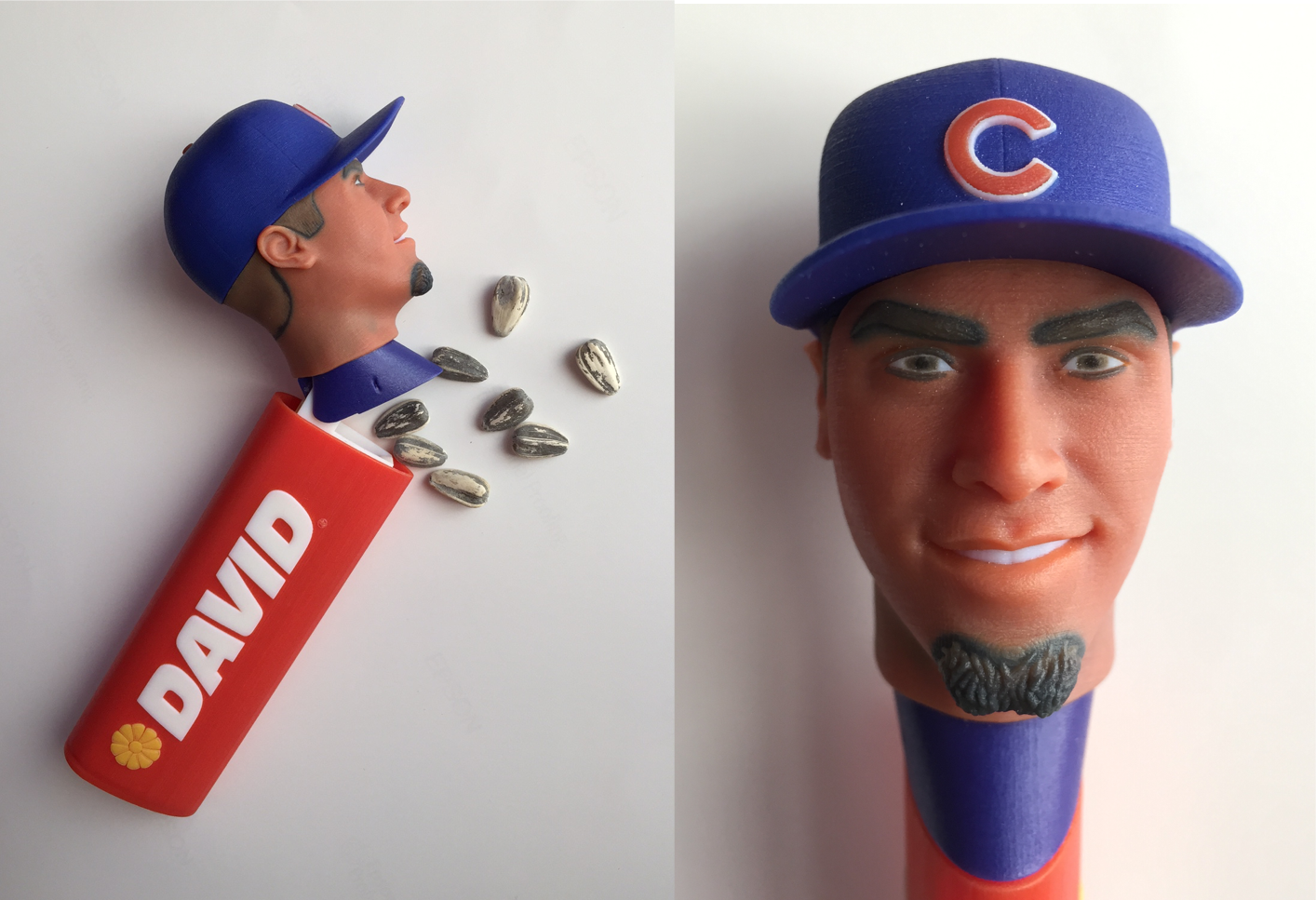 You can't tell me these Javy seed dispensers wouldn't set the new standard for stadium giveaways.