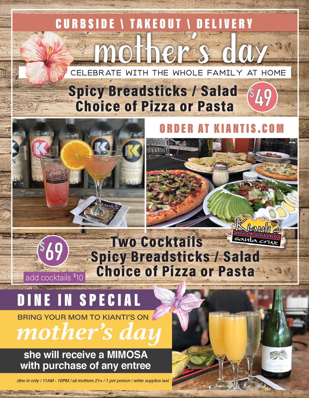 Events — Kiantis Pizza & Pasta Bar