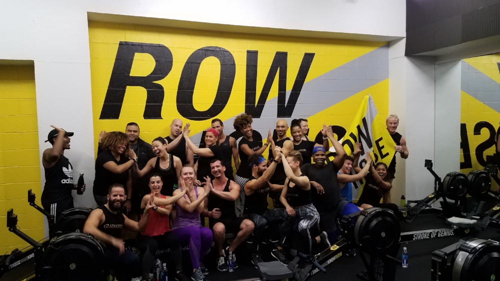 Those who know row and go beyond! Gladiators train together and have fun while doing it!