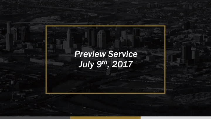 Message - July Preview Service - Intentional Relationships by Allyssa Graves